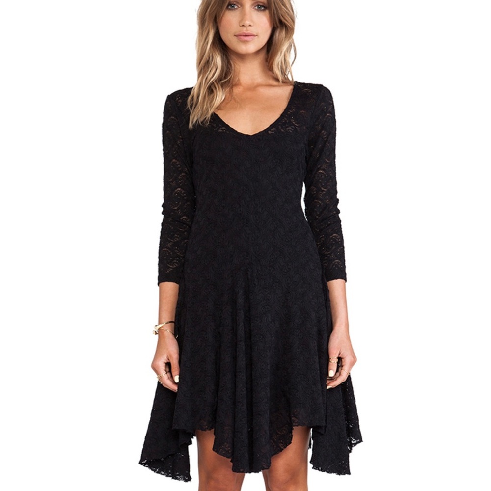 Free People black dress (NWOT)